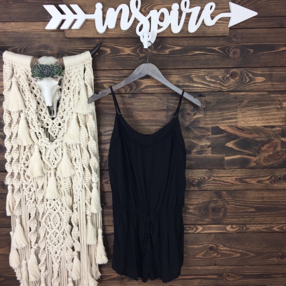 Garage‎ | Pom Pom Trim Cami Romper - Picture 1 of 4